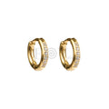 Aro con brillantes acero