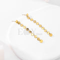 Pendientes largos de discos