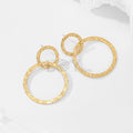 Pendientes doble aro