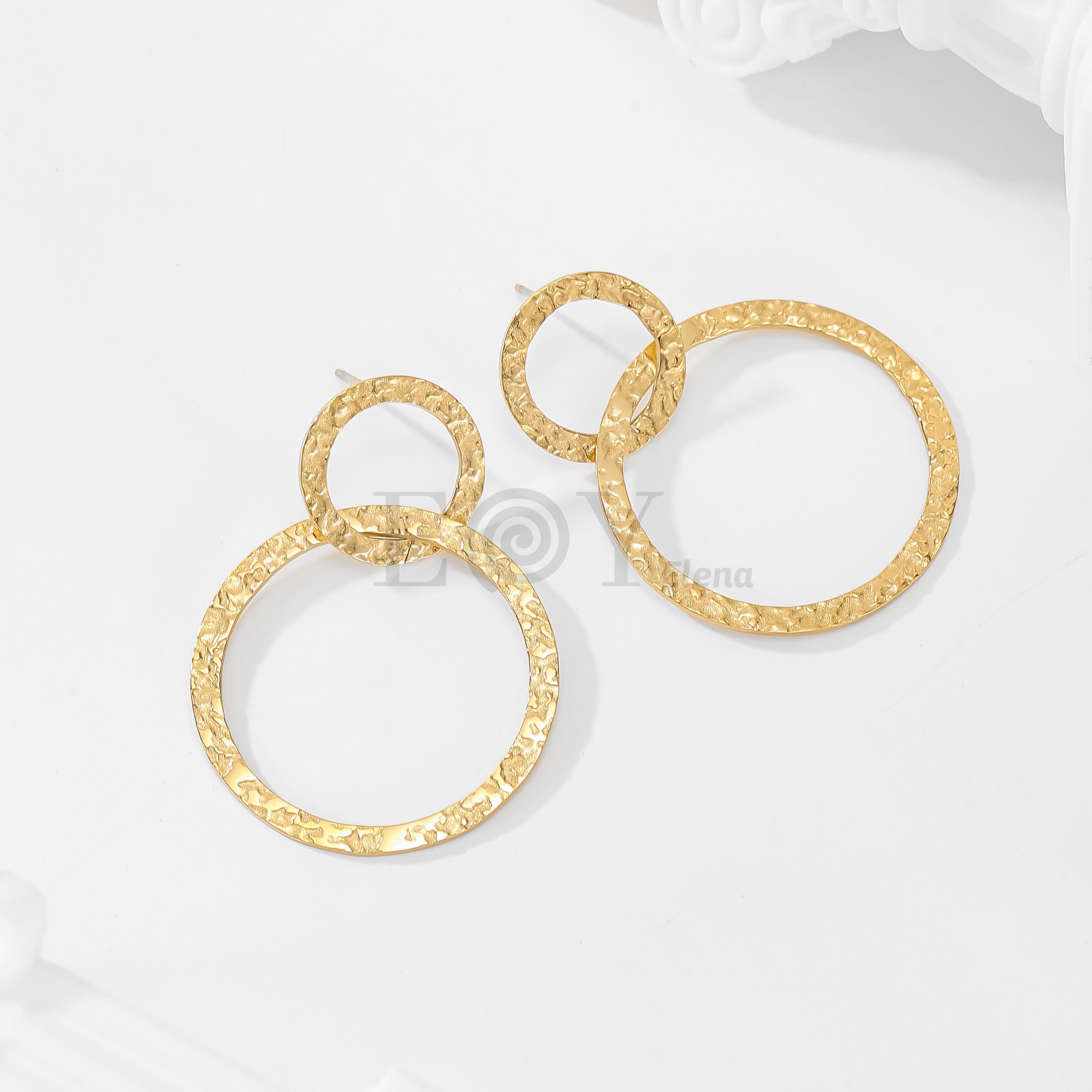 Pendientes doble aro