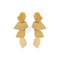 Pendientes largos forma irregular acero