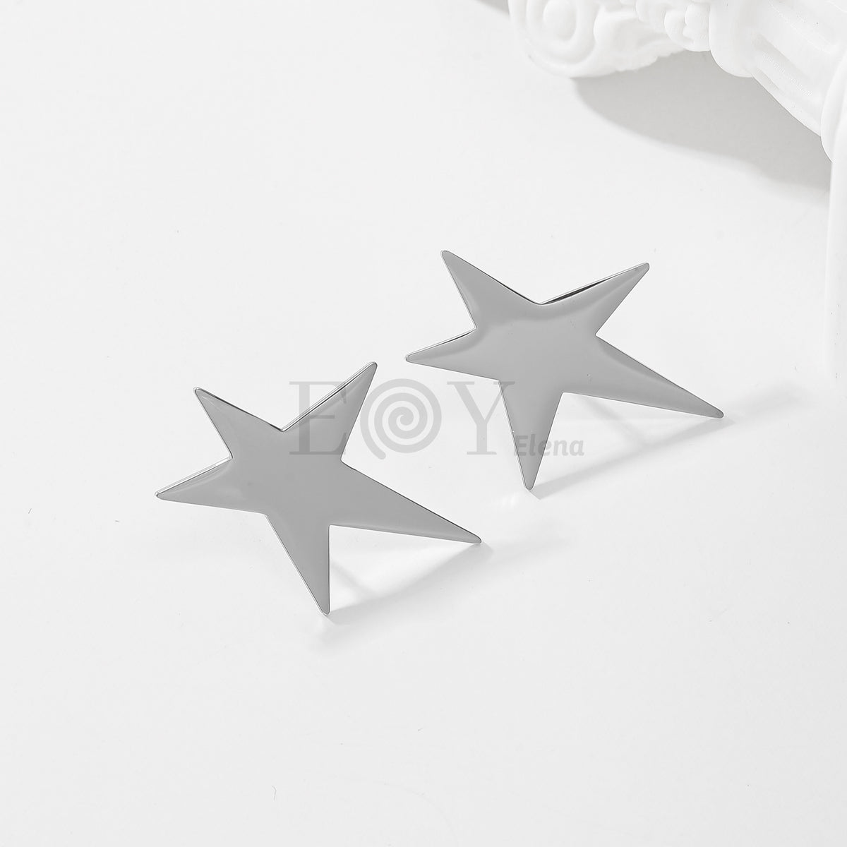 Pendientes estrella grande