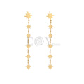 Pendientes largos soles acero