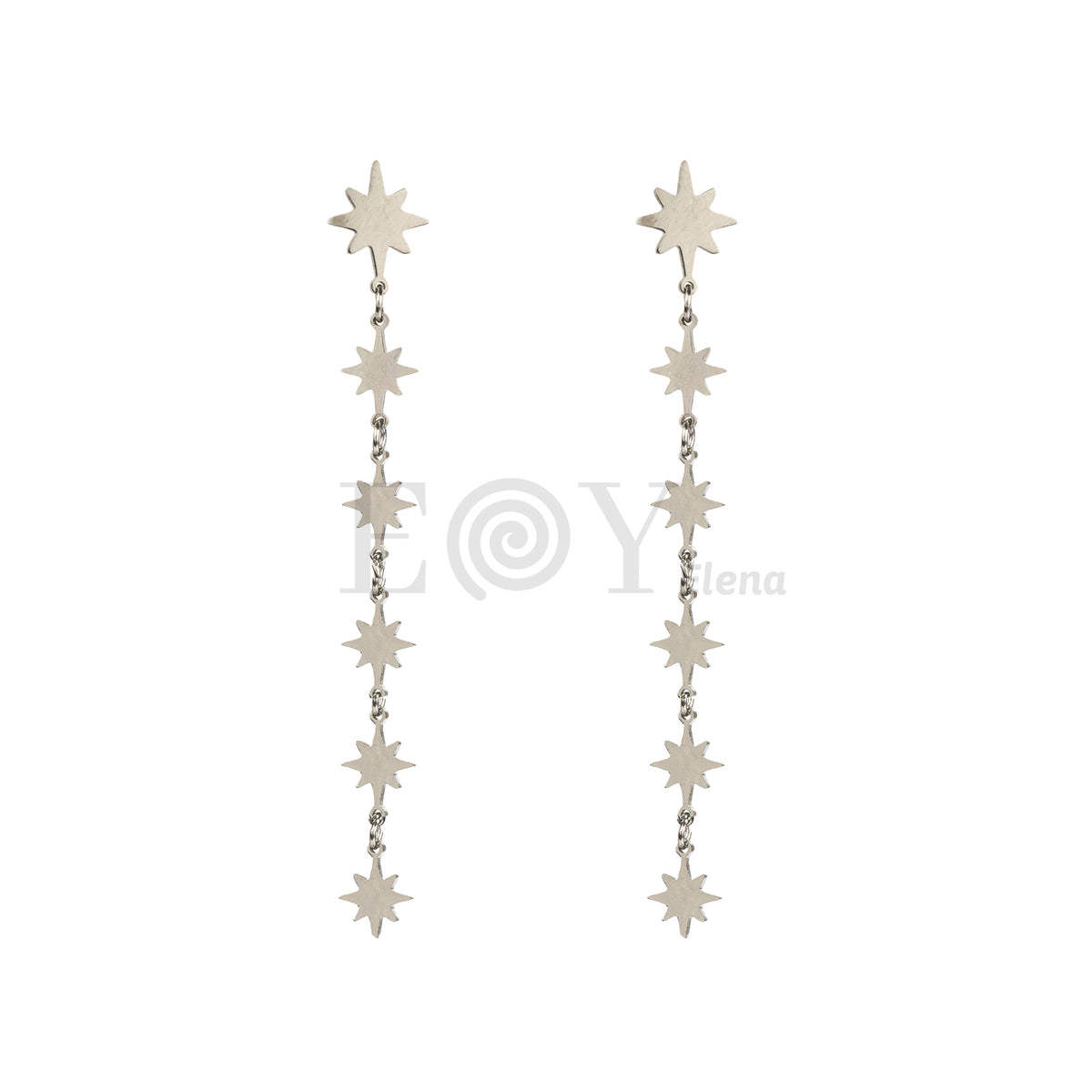 Pendientes largos soles acero