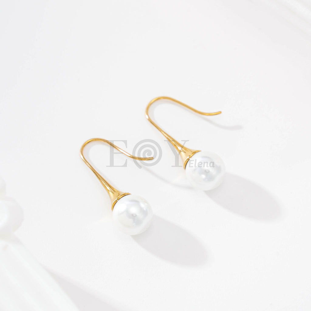 Pendientes con perla