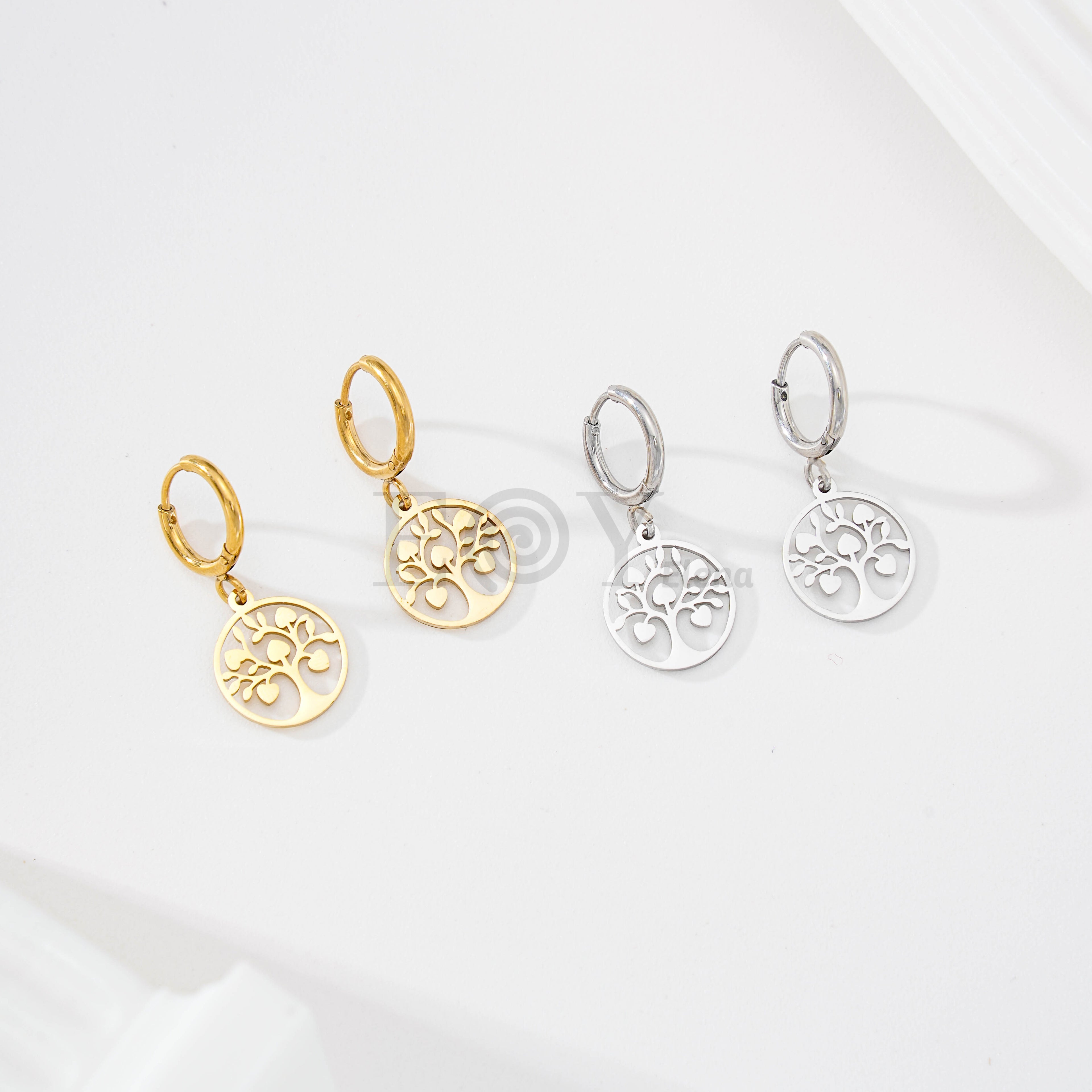 Pendientes Árbol de los Corazones