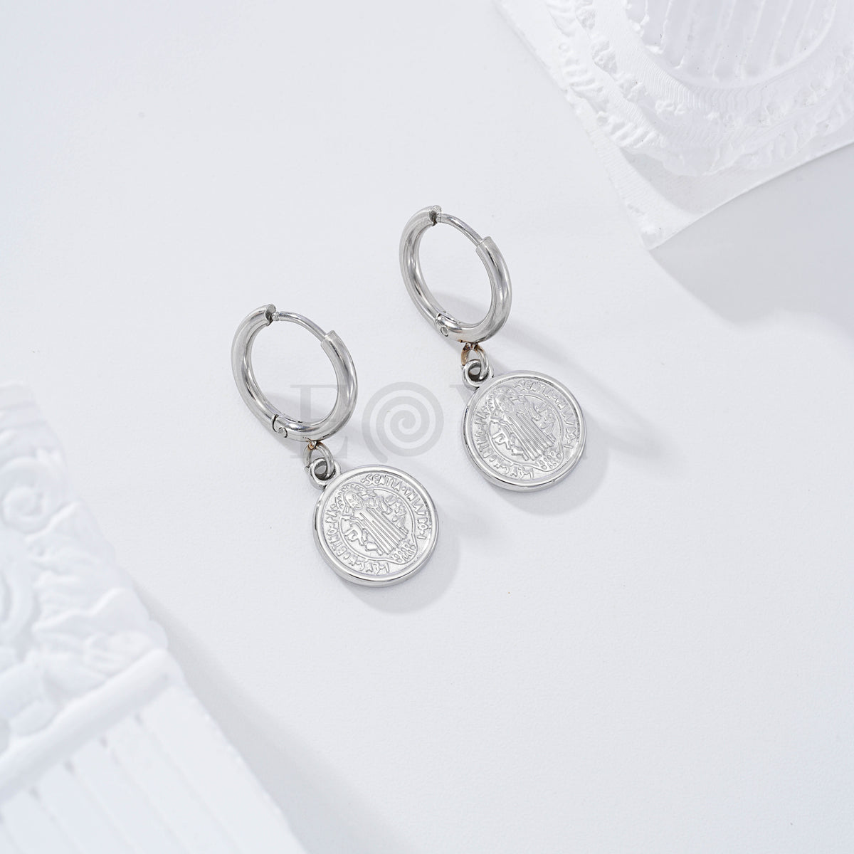 Pendientes chapa San Benito