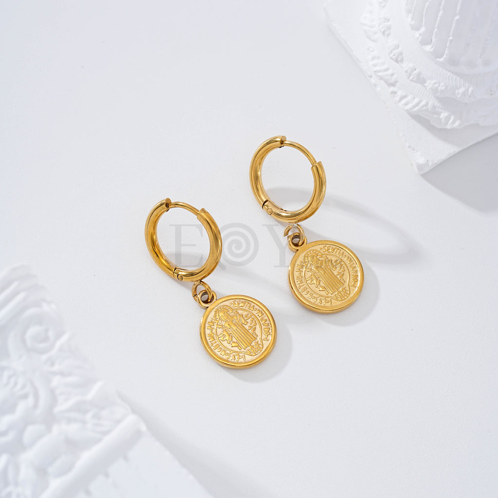 Pendientes chapa San Benito