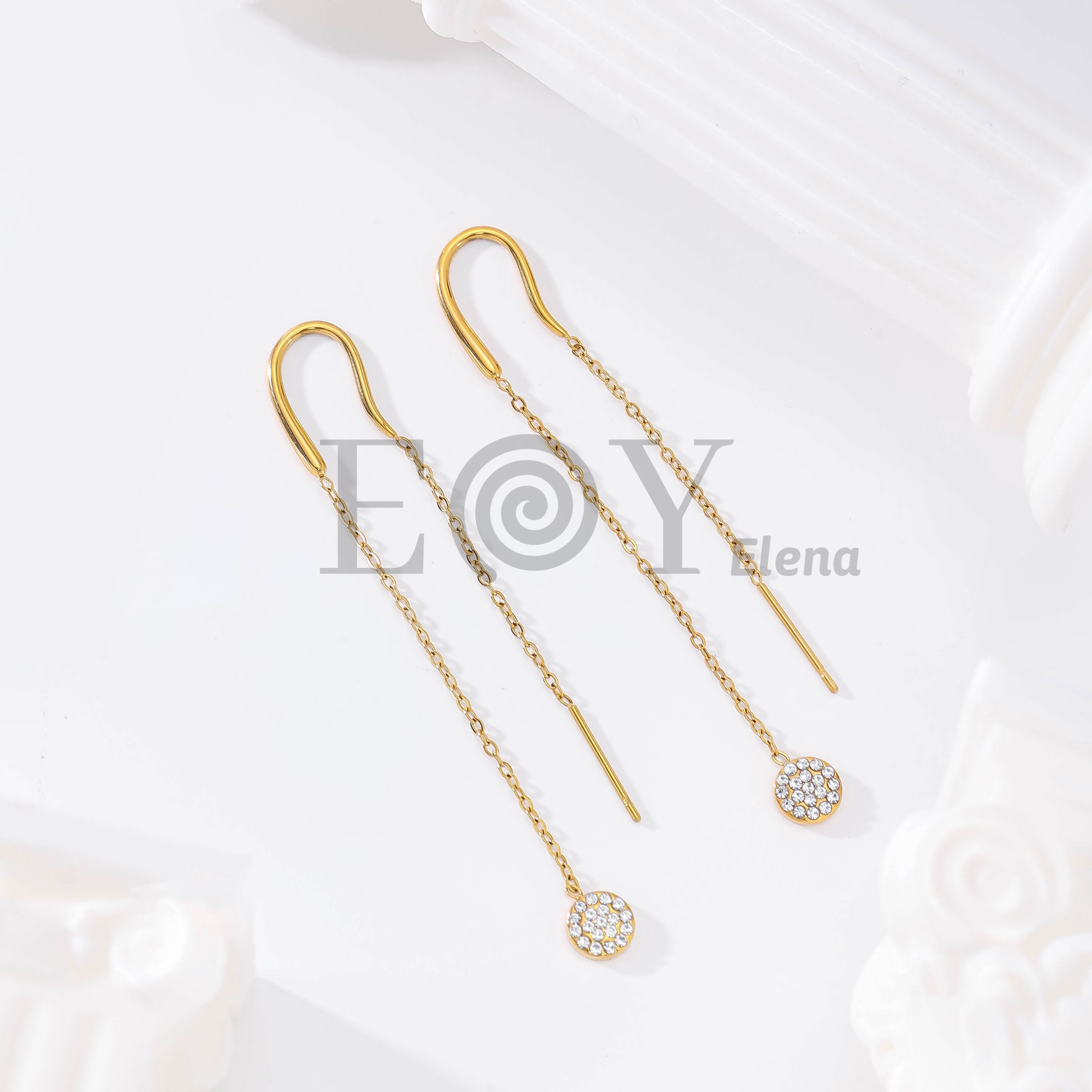 Pendientes Hilo Brillante