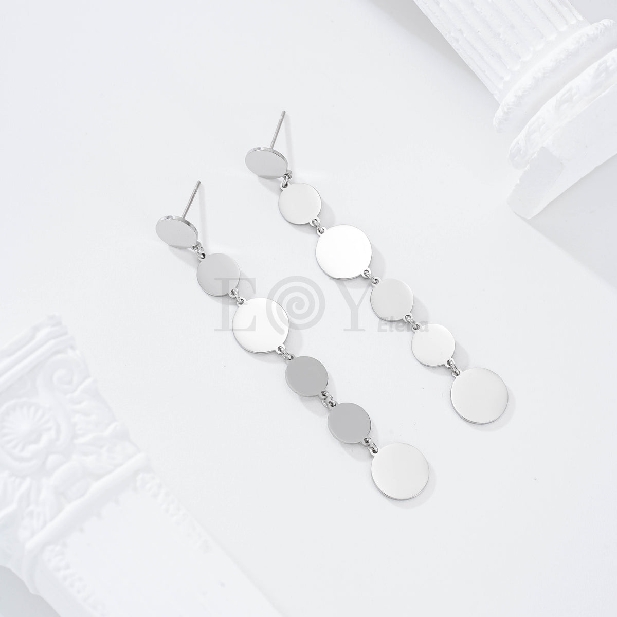 Pendientes largos chapas acero