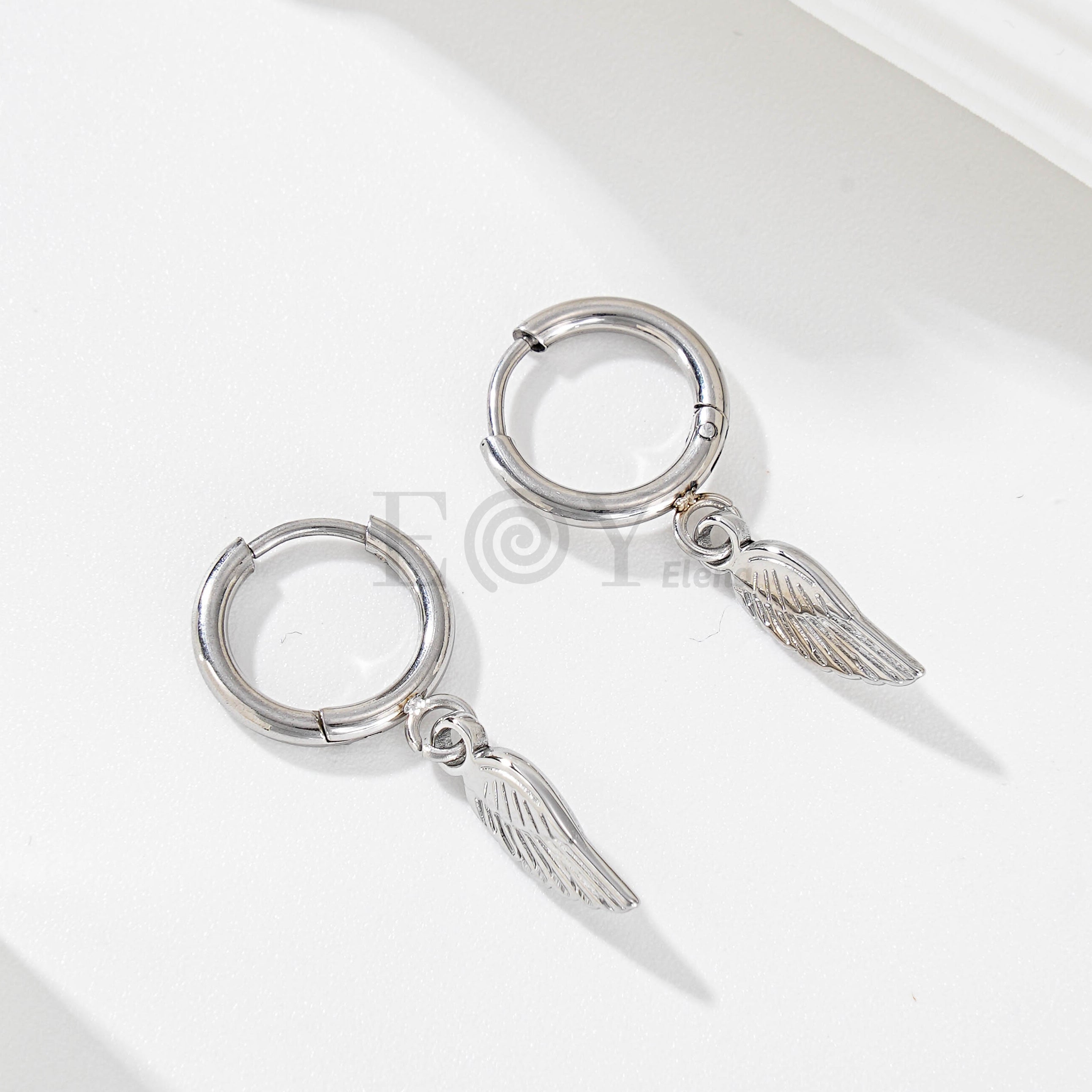 Pendientes Aro con Ala