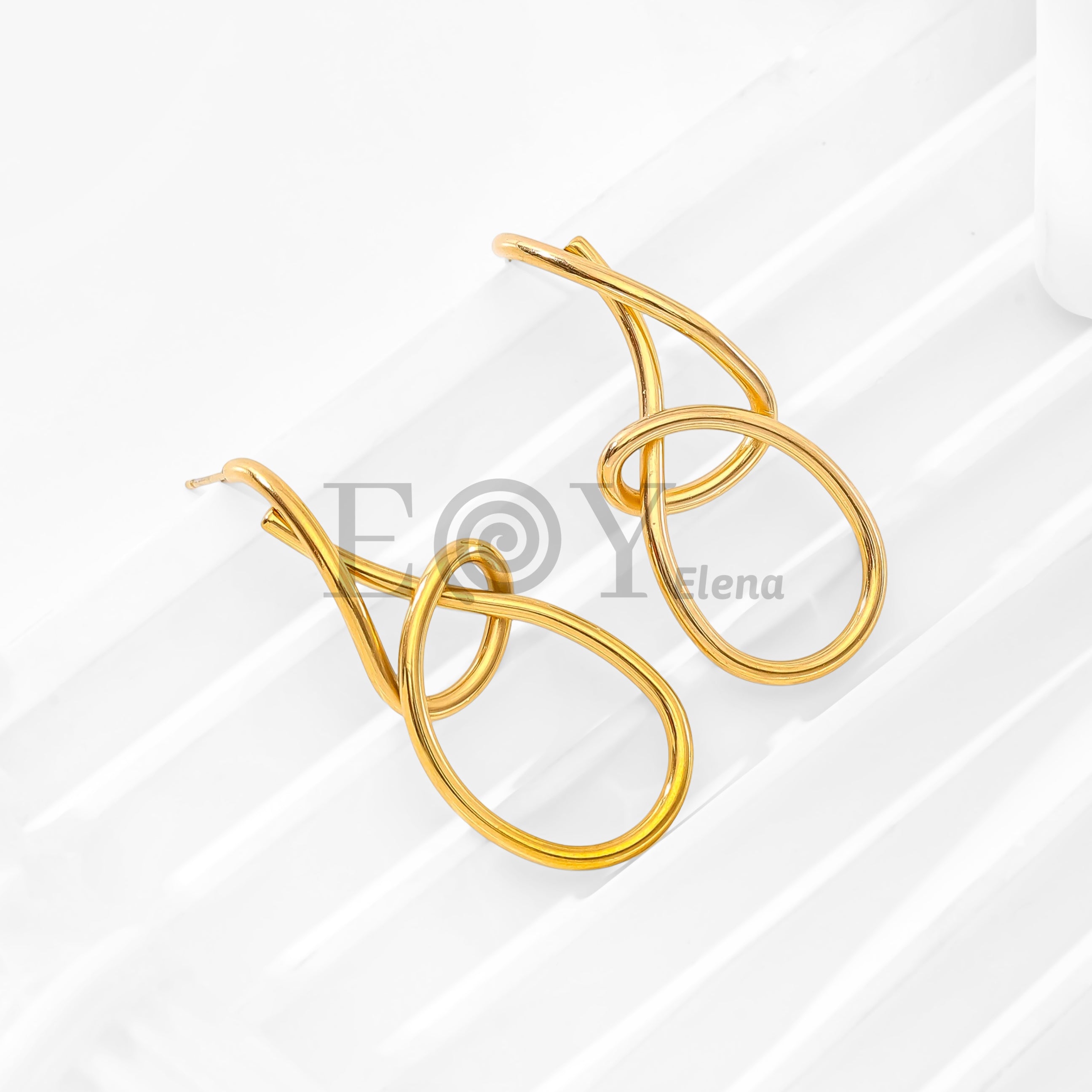 Pendientes forma irregular