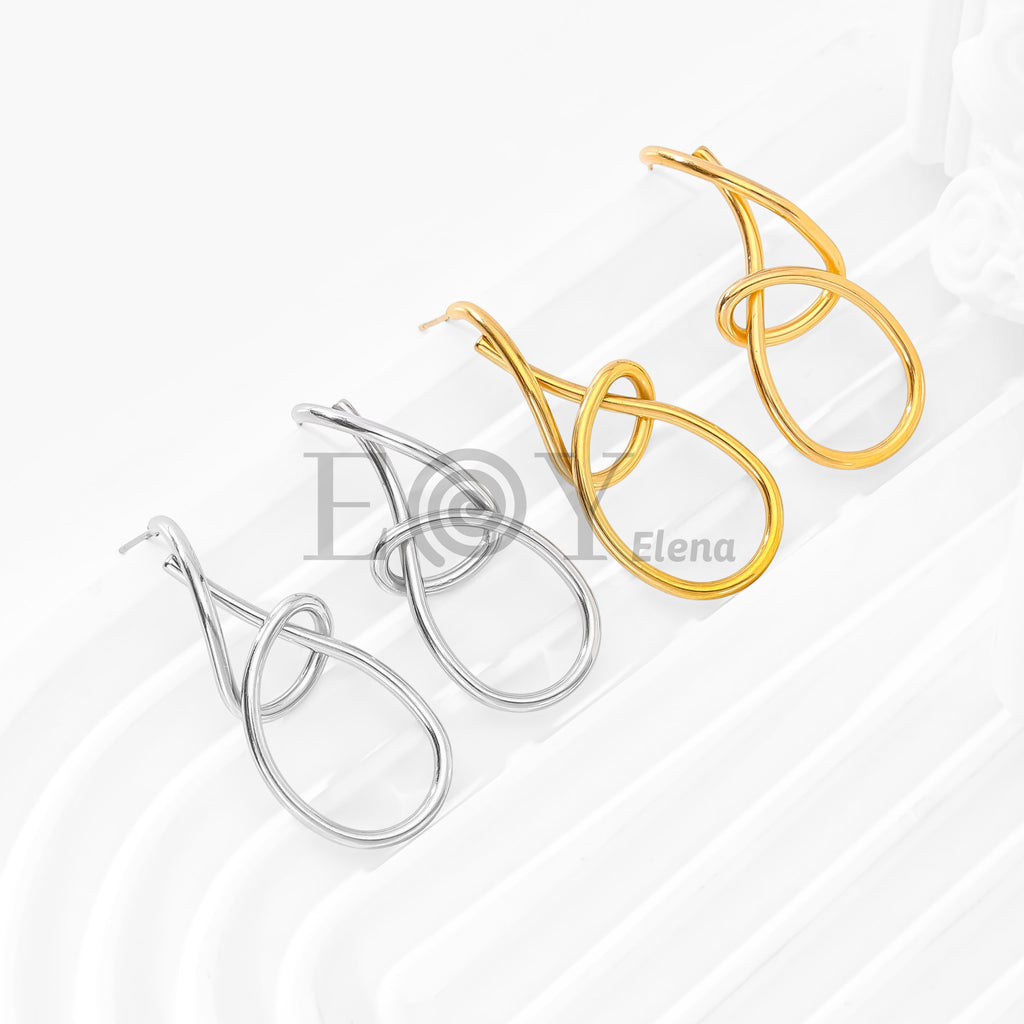 Pendientes forma irregular