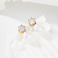Pendientes Perla y Circonita