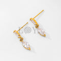 Pendientes doble lágrima
