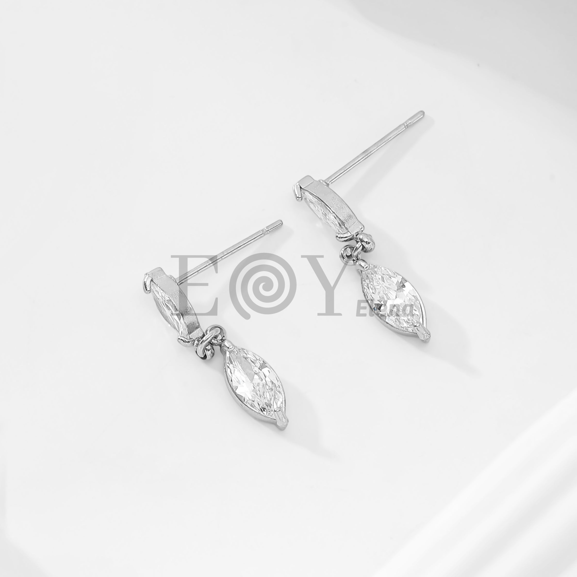 Pendientes doble lágrima