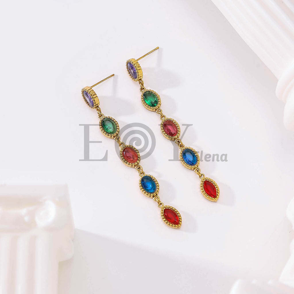 Pendientes Óvalo Imperial