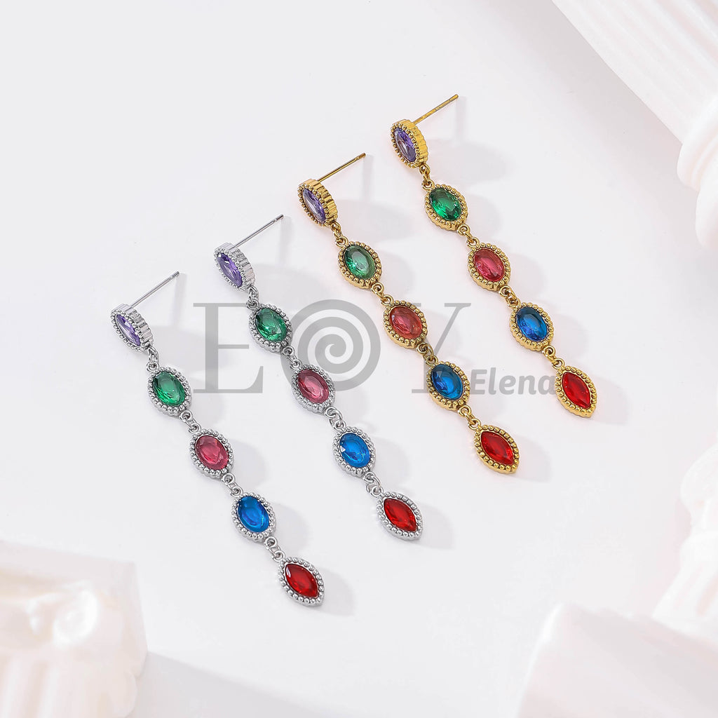 Pendientes Óvalo Imperial