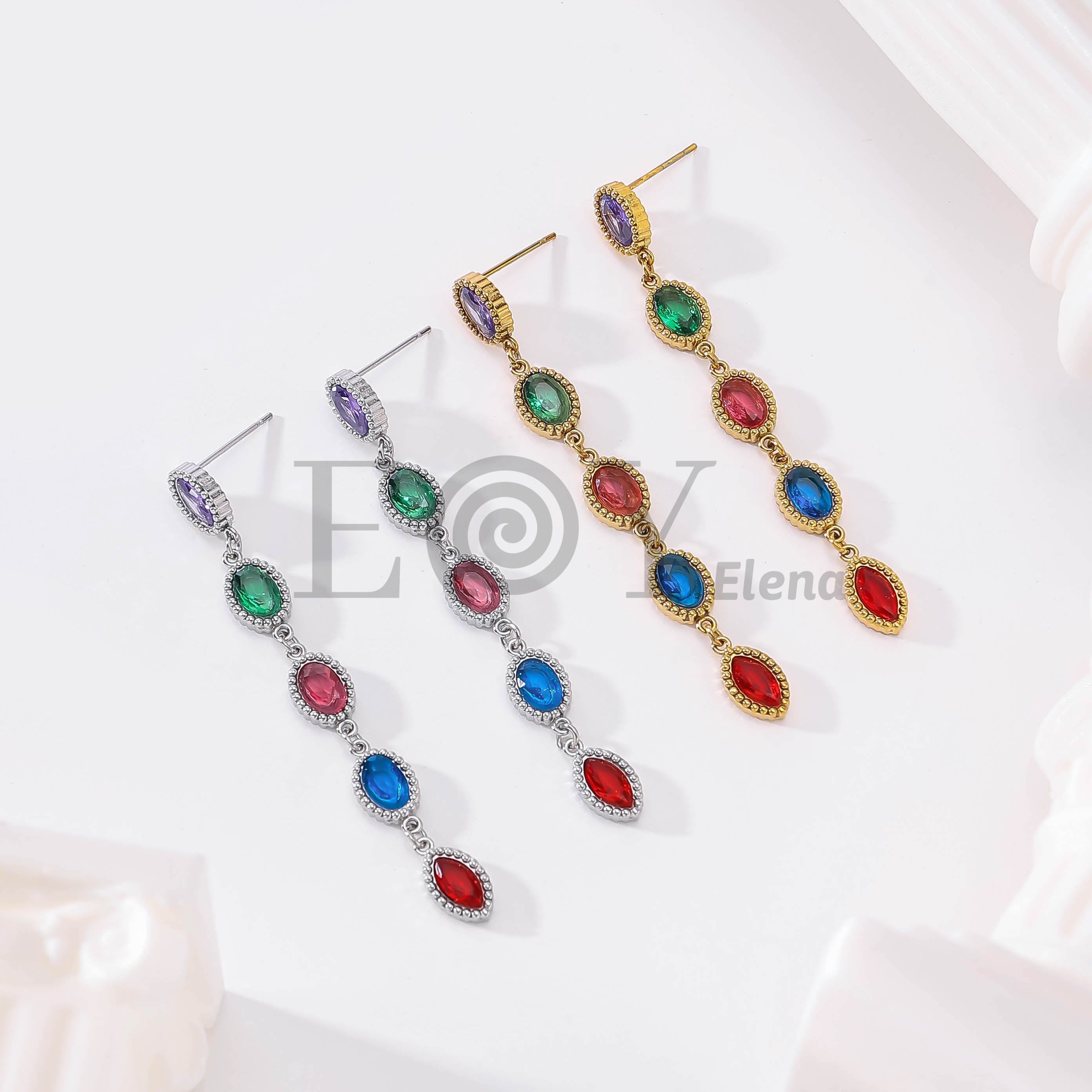 Pendientes Óvalo Imperial