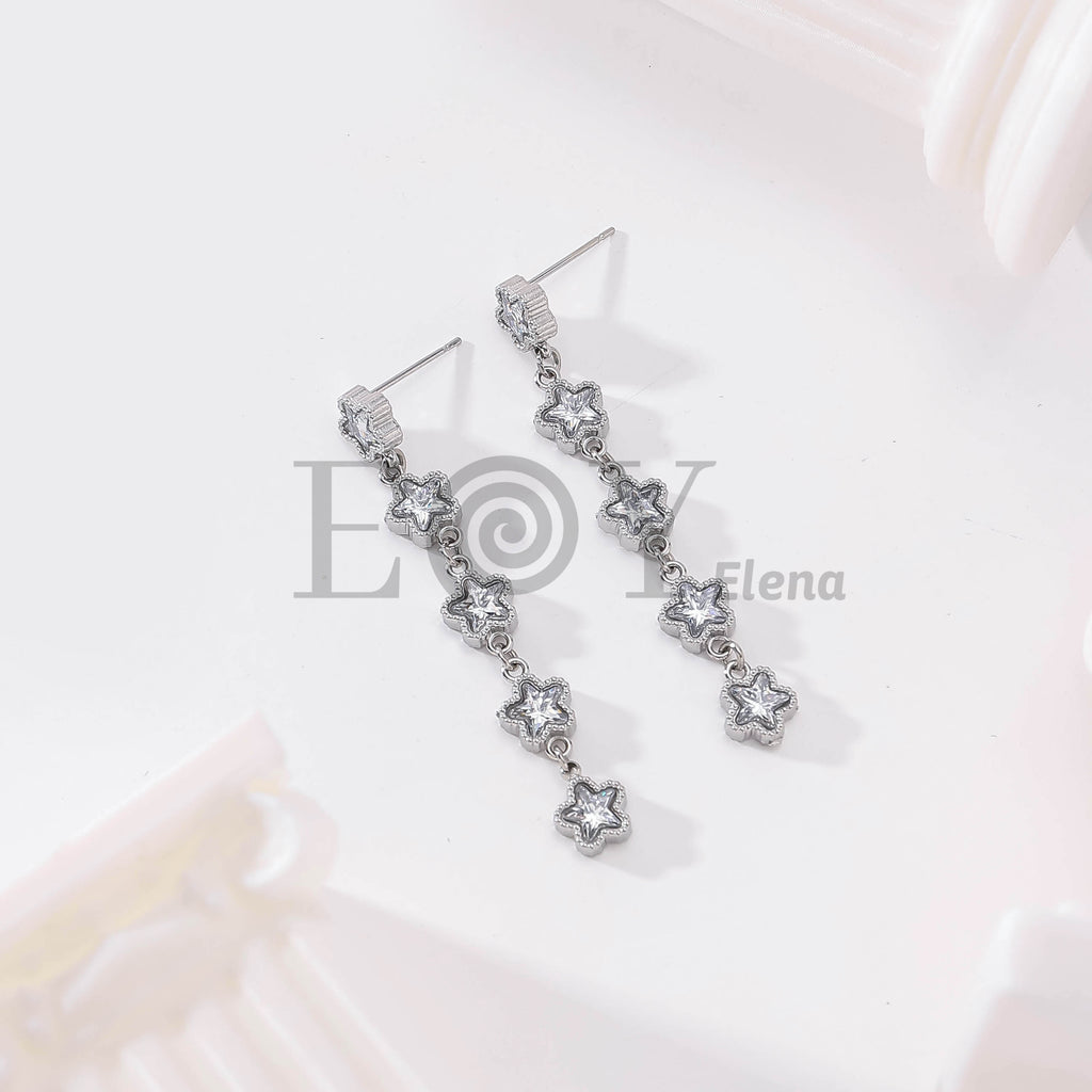 Pendientes Estrellas Cascada