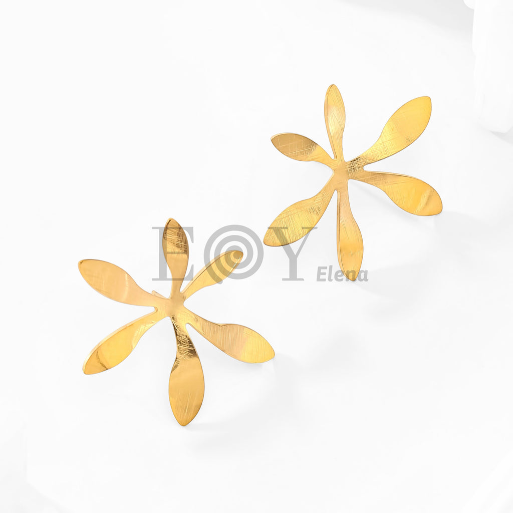 Pendientes flor