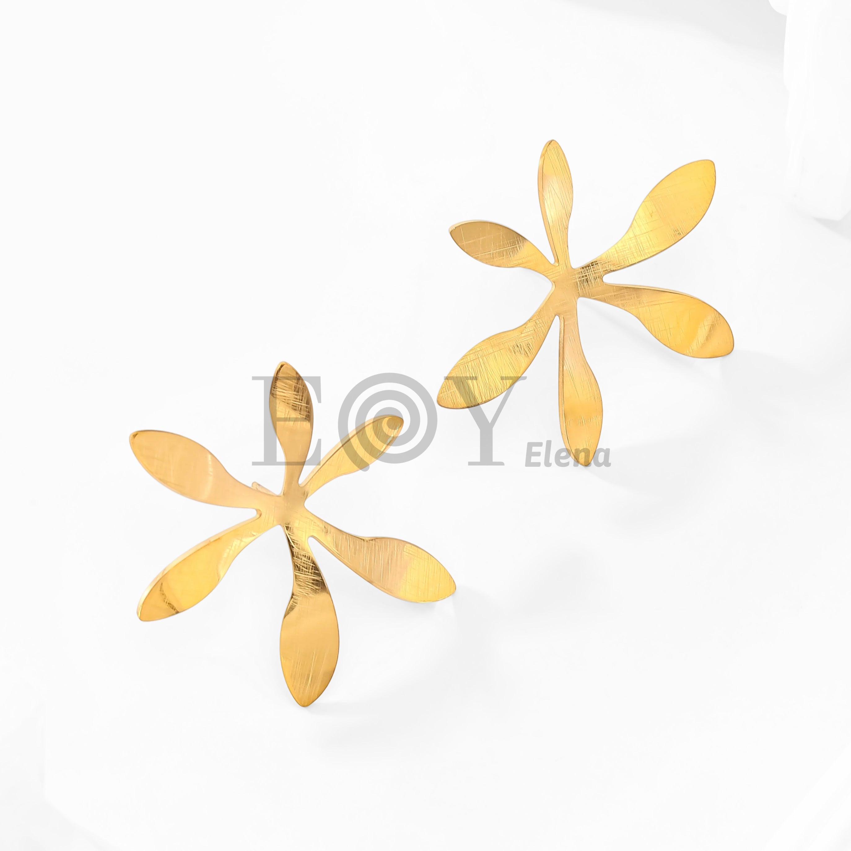Pendientes flor