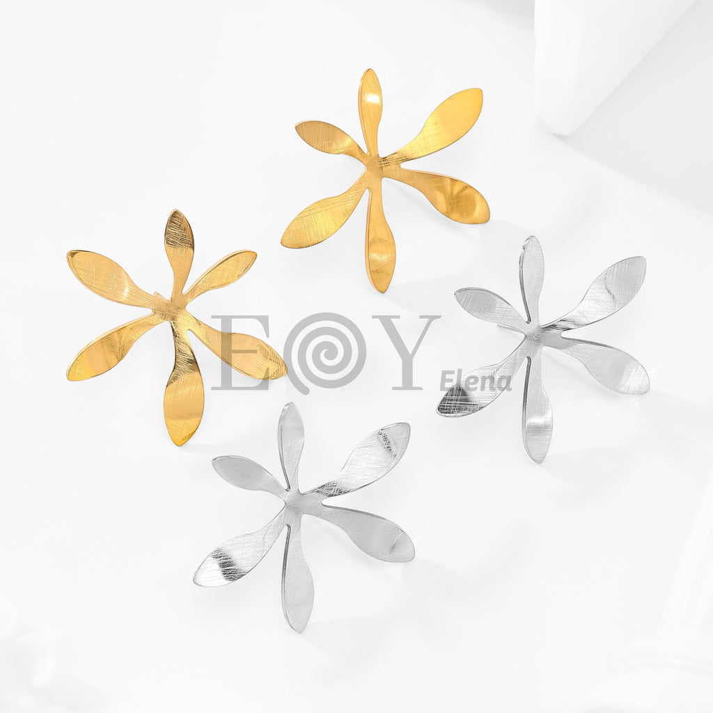 Pendientes flor