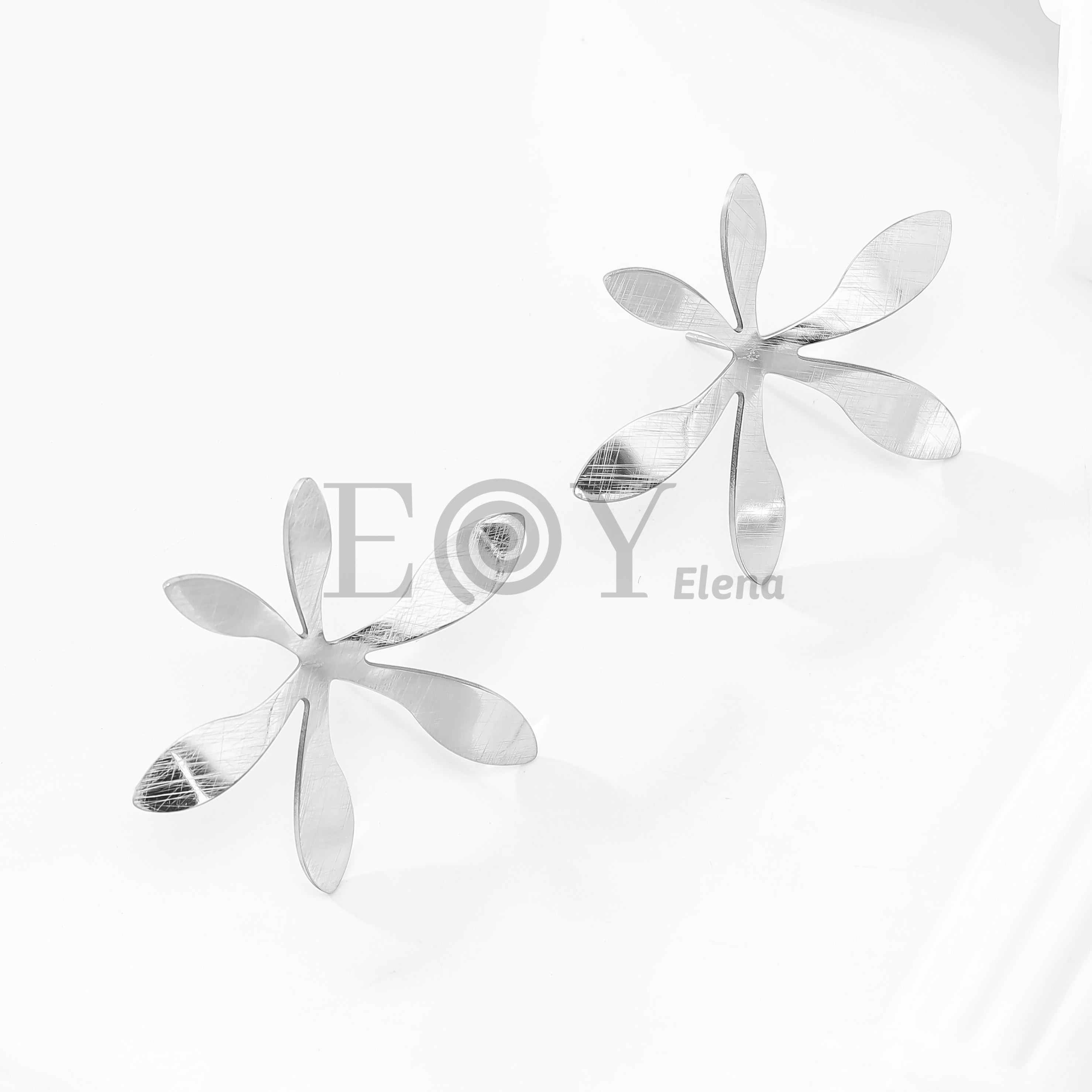 Pendientes flor