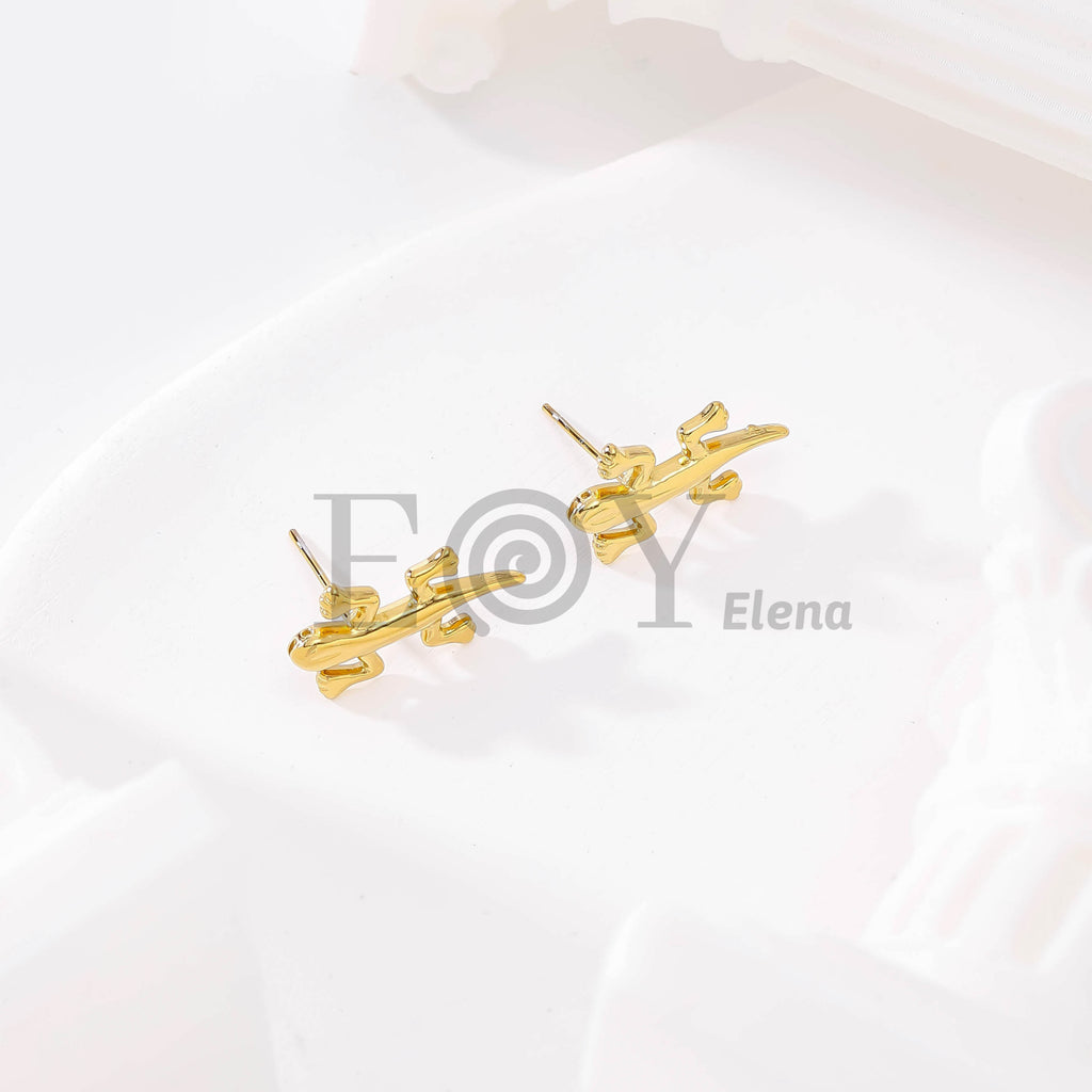 Pendientes Lagartija