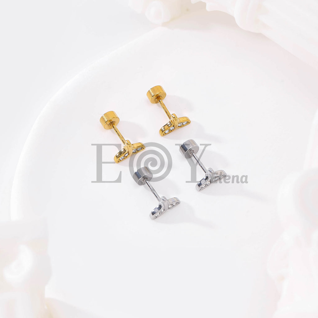 Pendientes Cola de Sirena con Circonitas