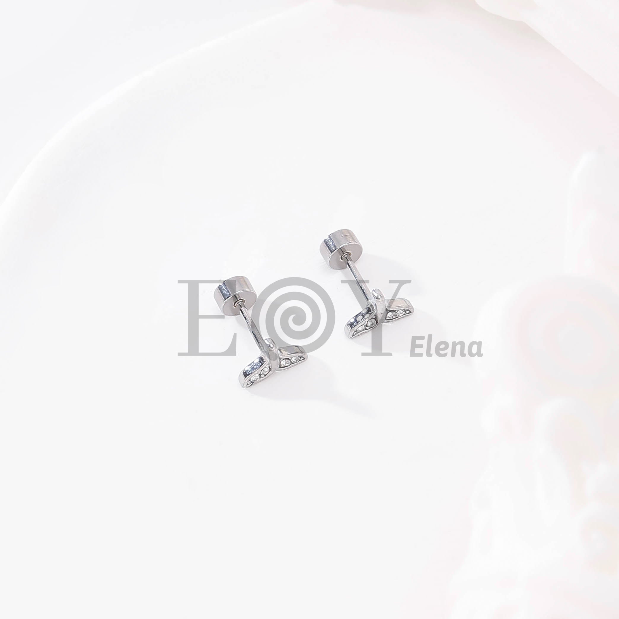 Pendientes Cola de Sirena con Circonitas