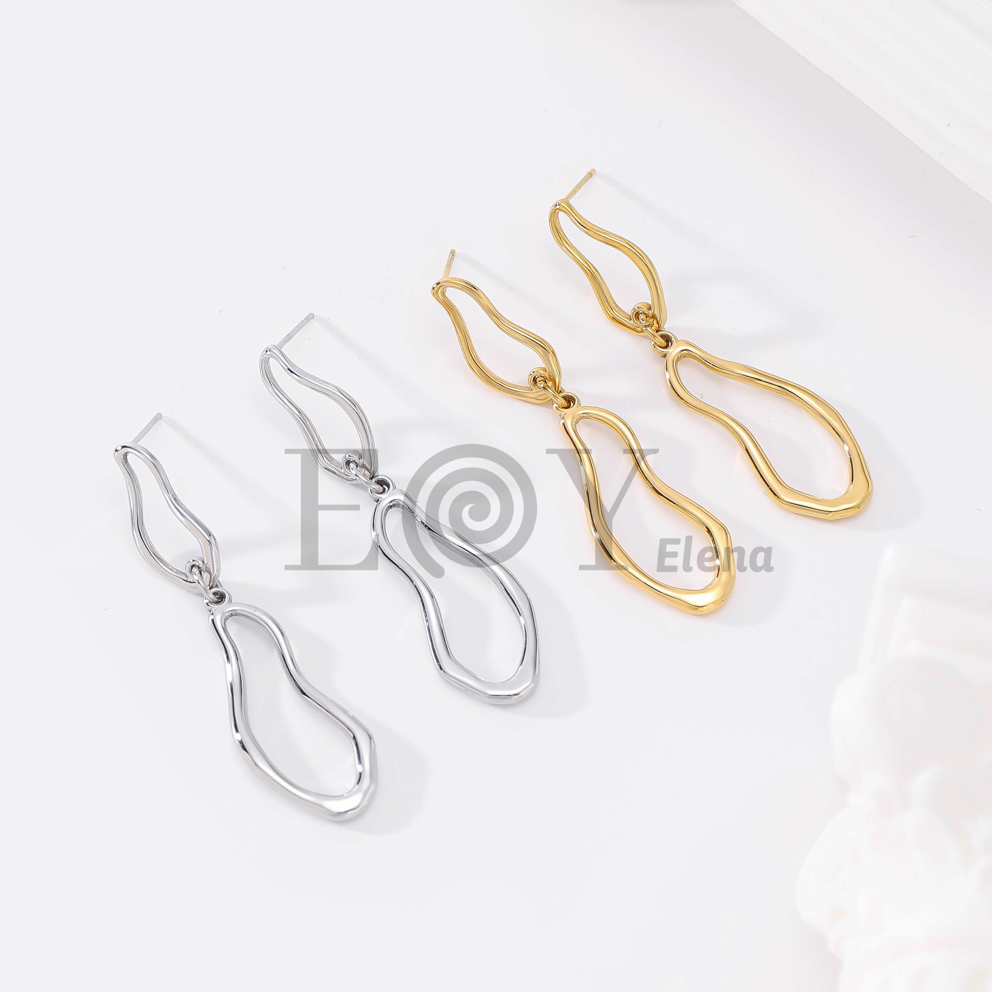 Pendientes Ondulados Geométricos