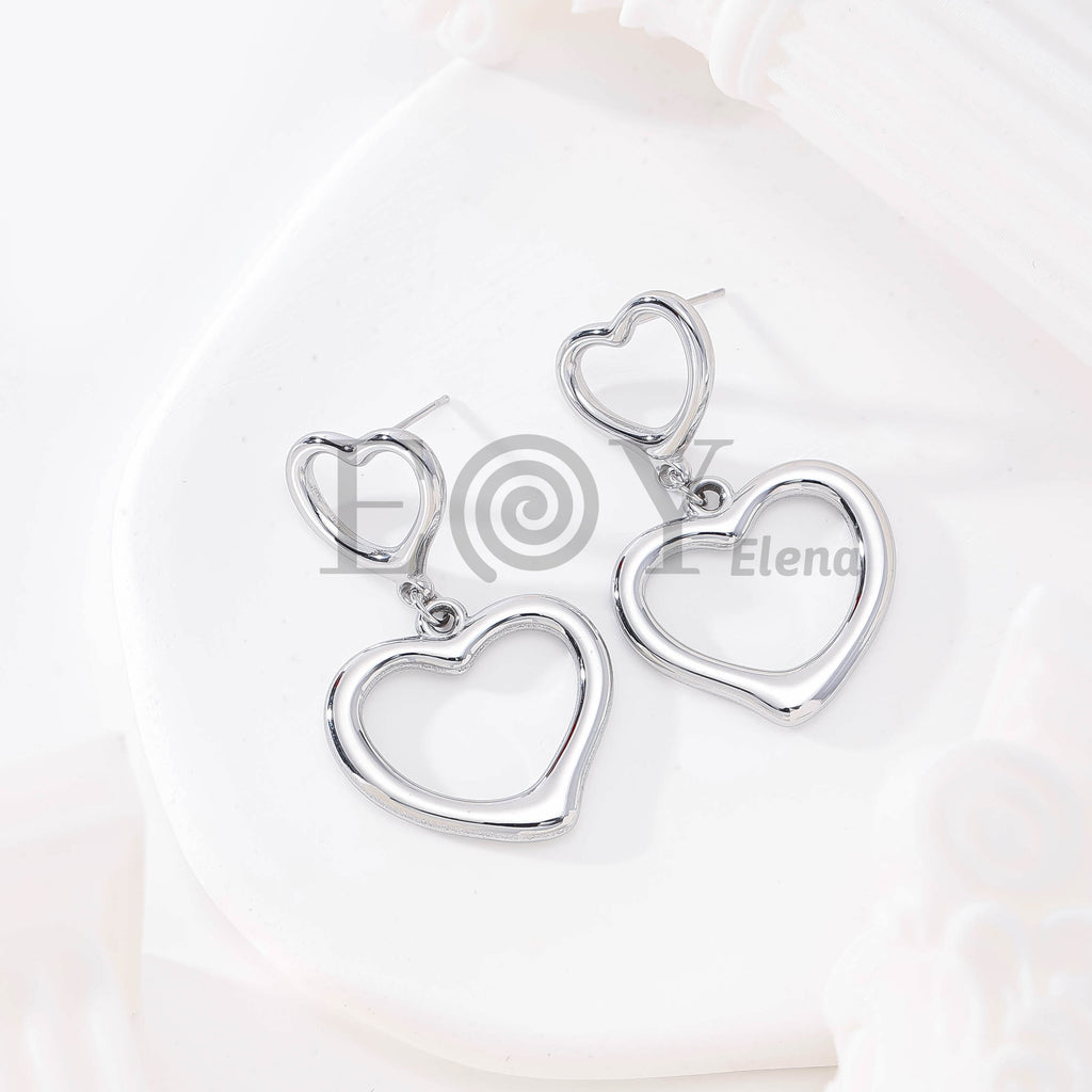 Pendientes Corazón Infinito