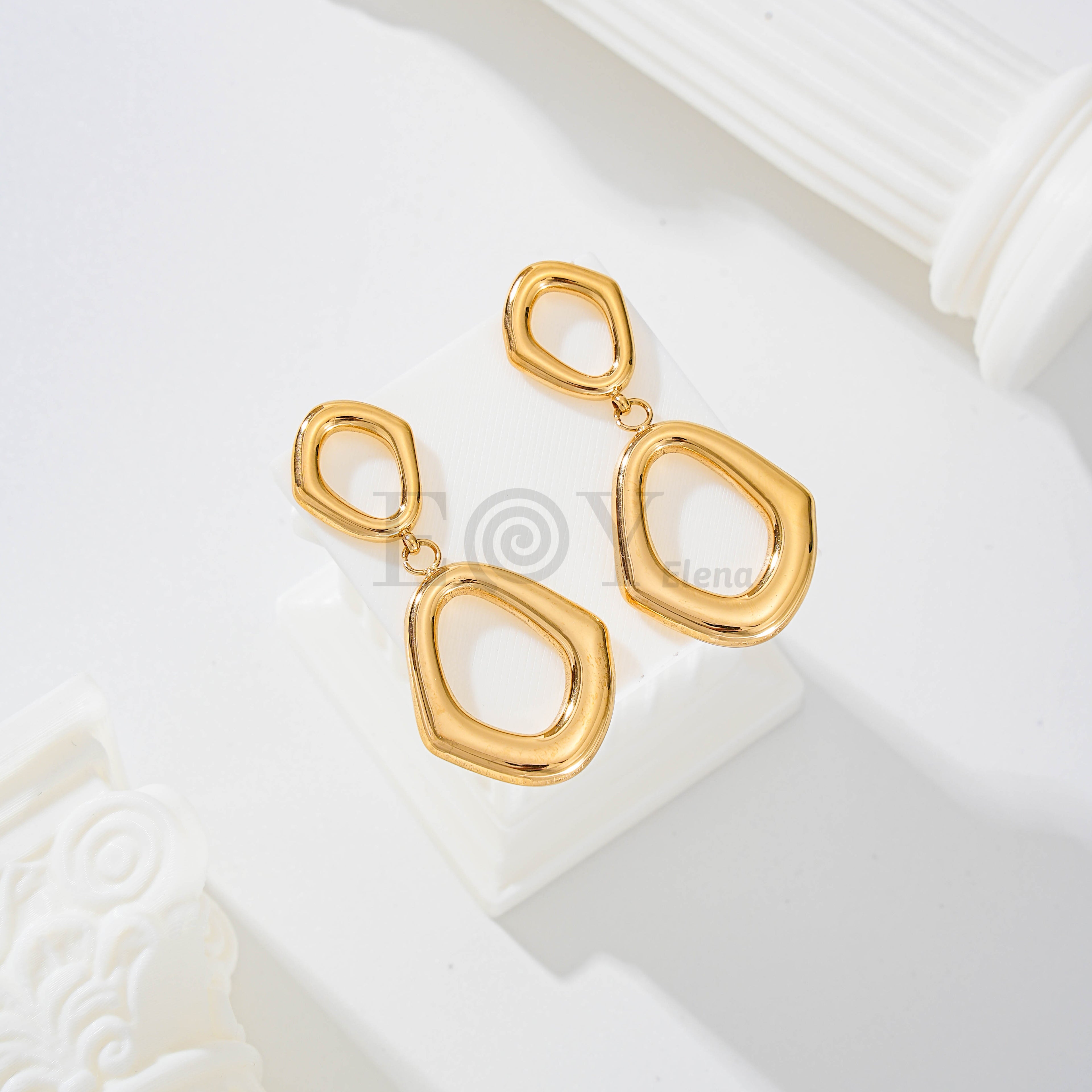 Pendientes Geométricos Orgánicos