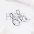 Pendientes Ovalados Dobles