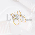 Pendientes Óvalo Minimal