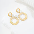 Pendientes doble aro