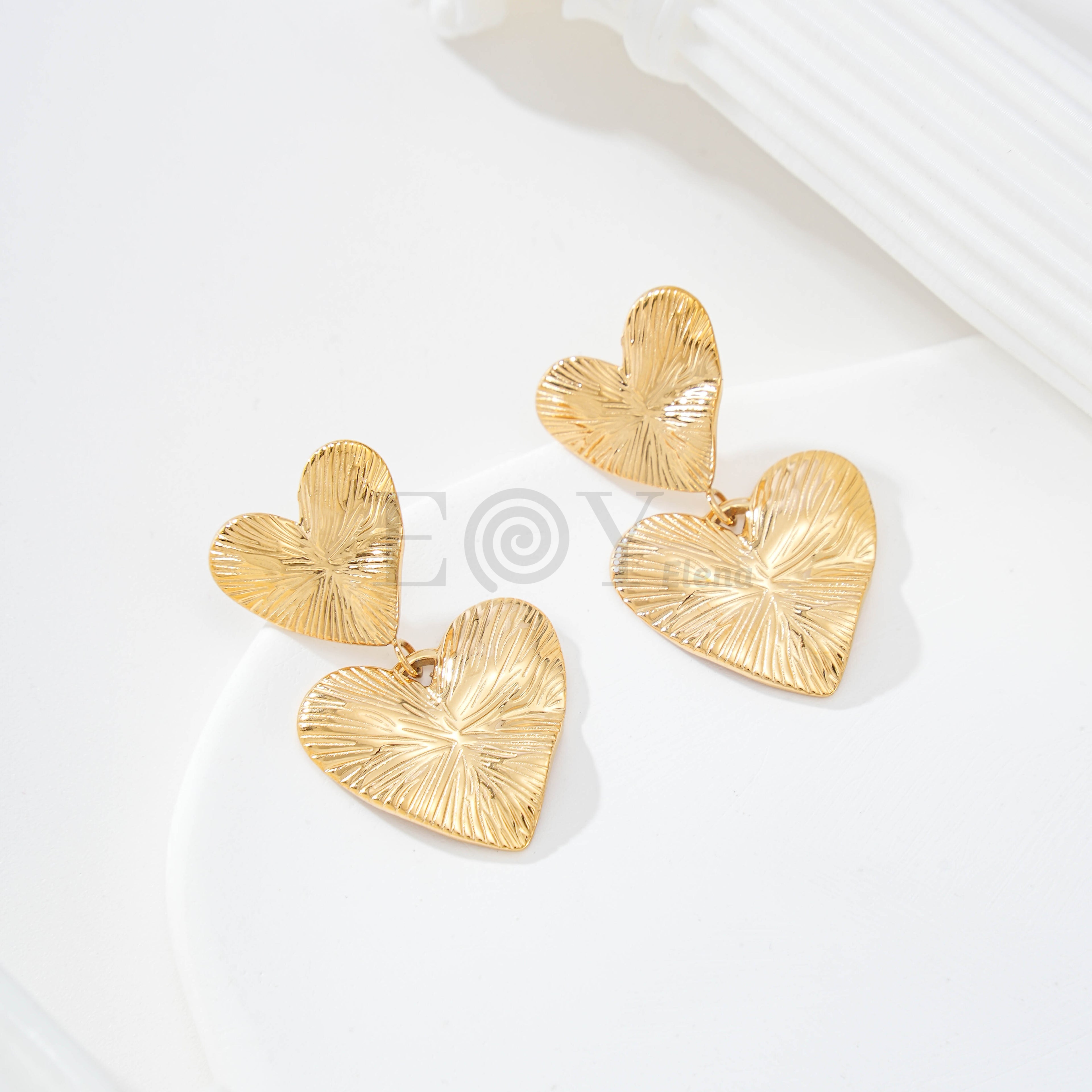 Pendientes de doble aro