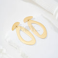 Pendientes chapa forma irregular