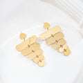 Pendientes largos geométricos