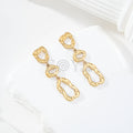 Pendientes de forma irregular largos