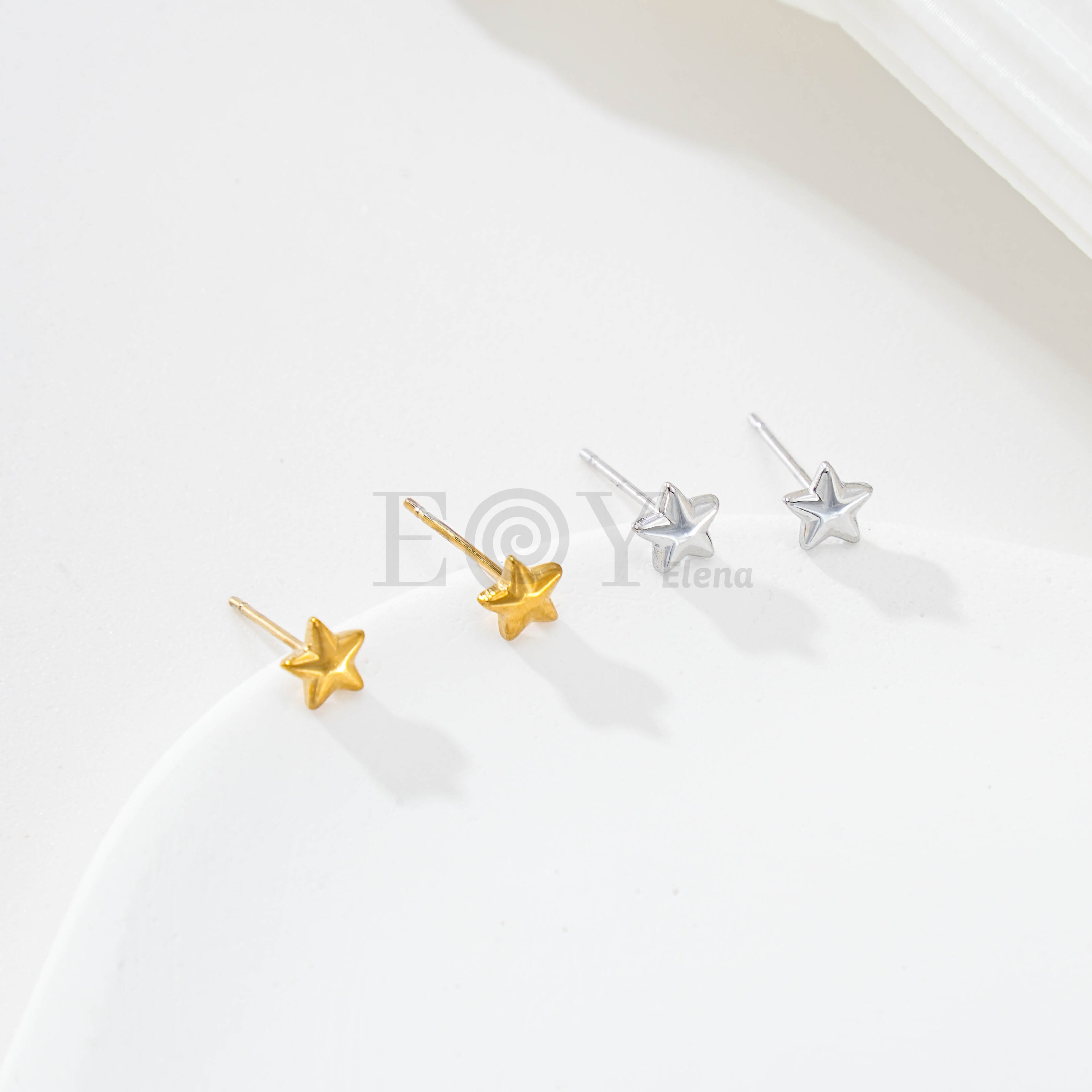 Pendientes Estrella Minimal