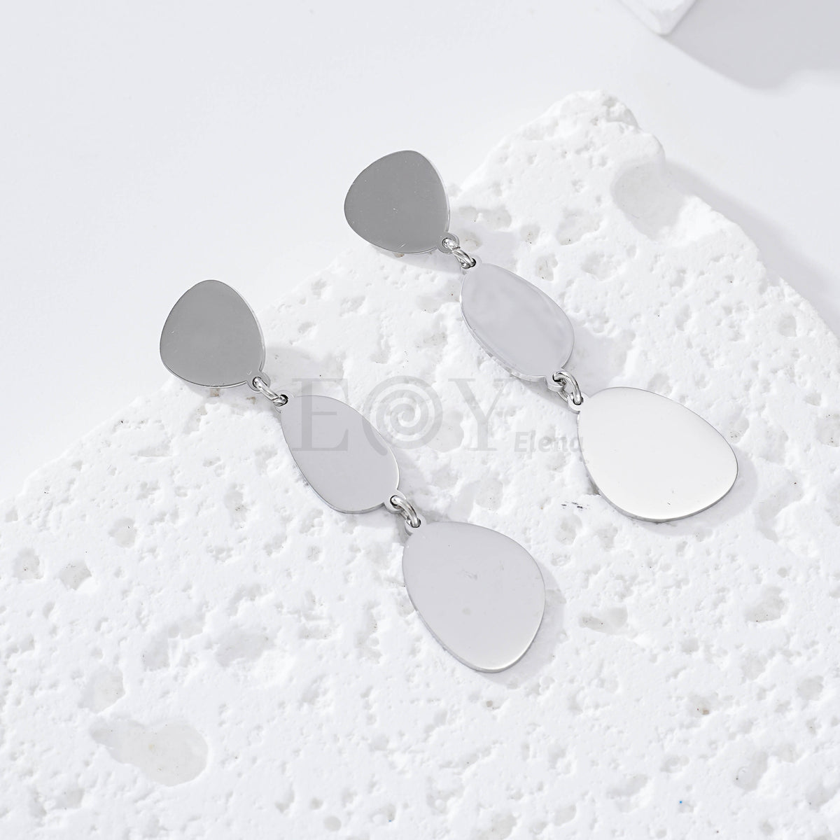 Pendientes triple chapa