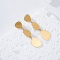 Pendientes triple chapa