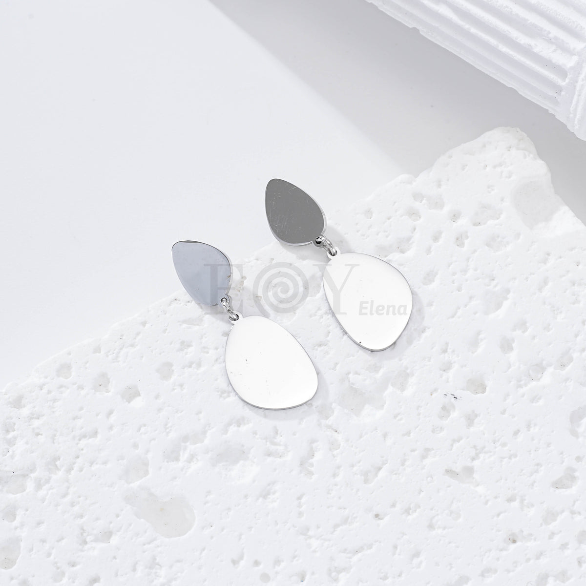 Pendientes doble chapa acero
