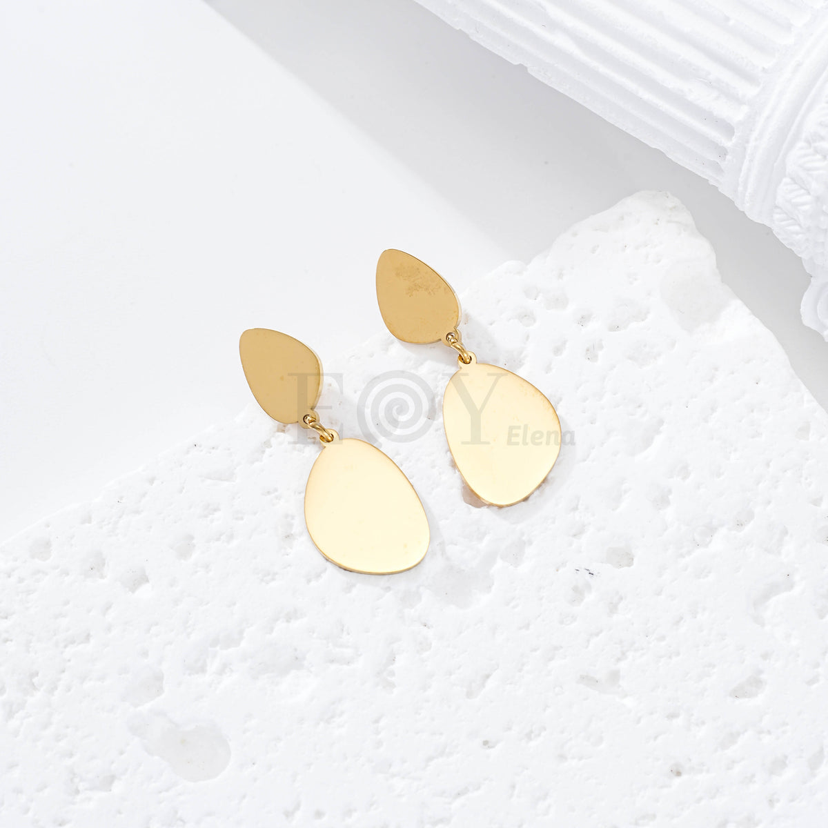 Pendientes doble chapa acero