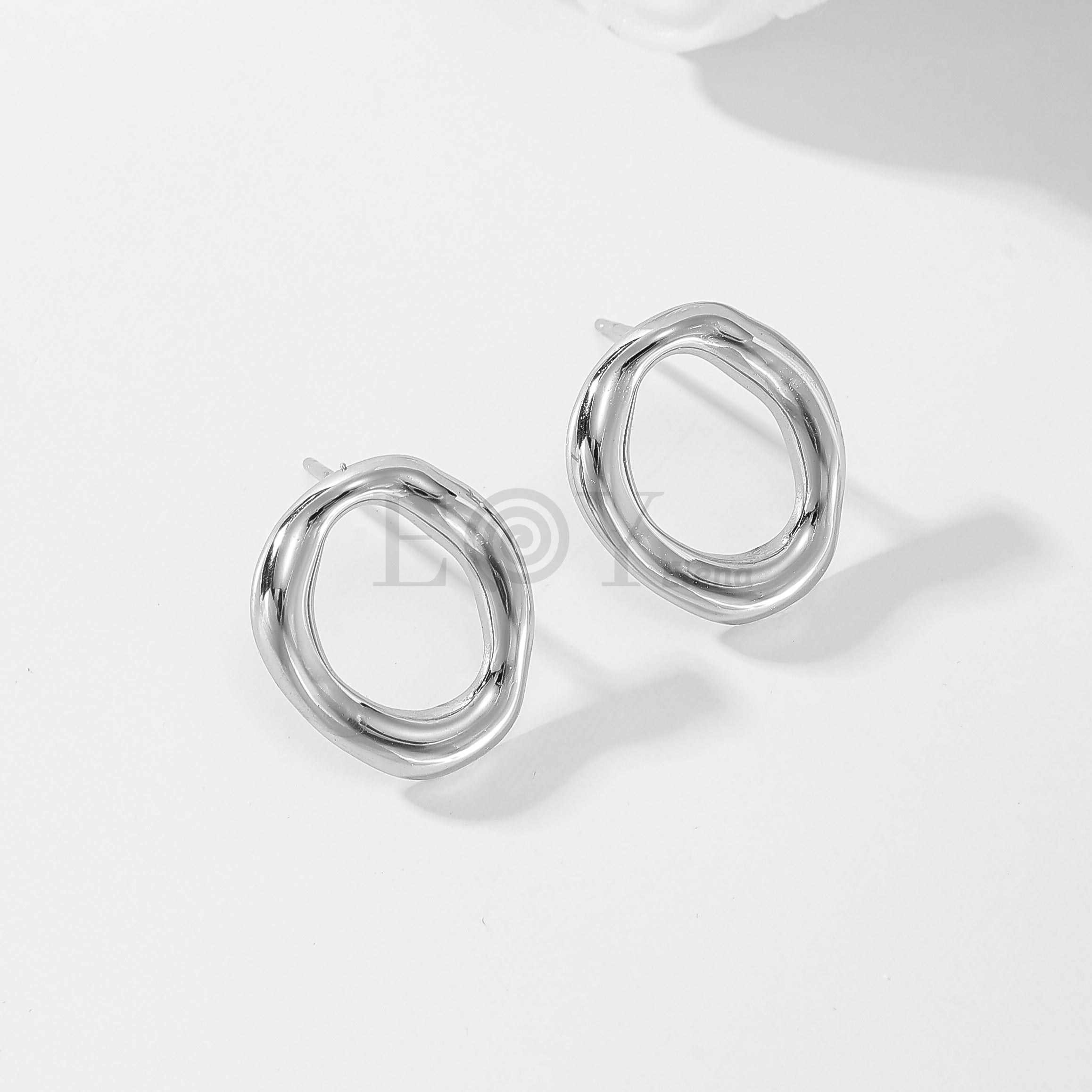 Pendientes de aro hueco