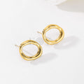 Pendientes de aro hueco