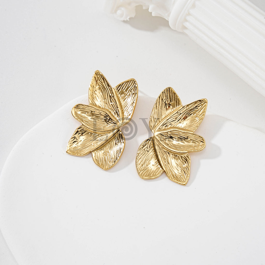 Pendientes hoja