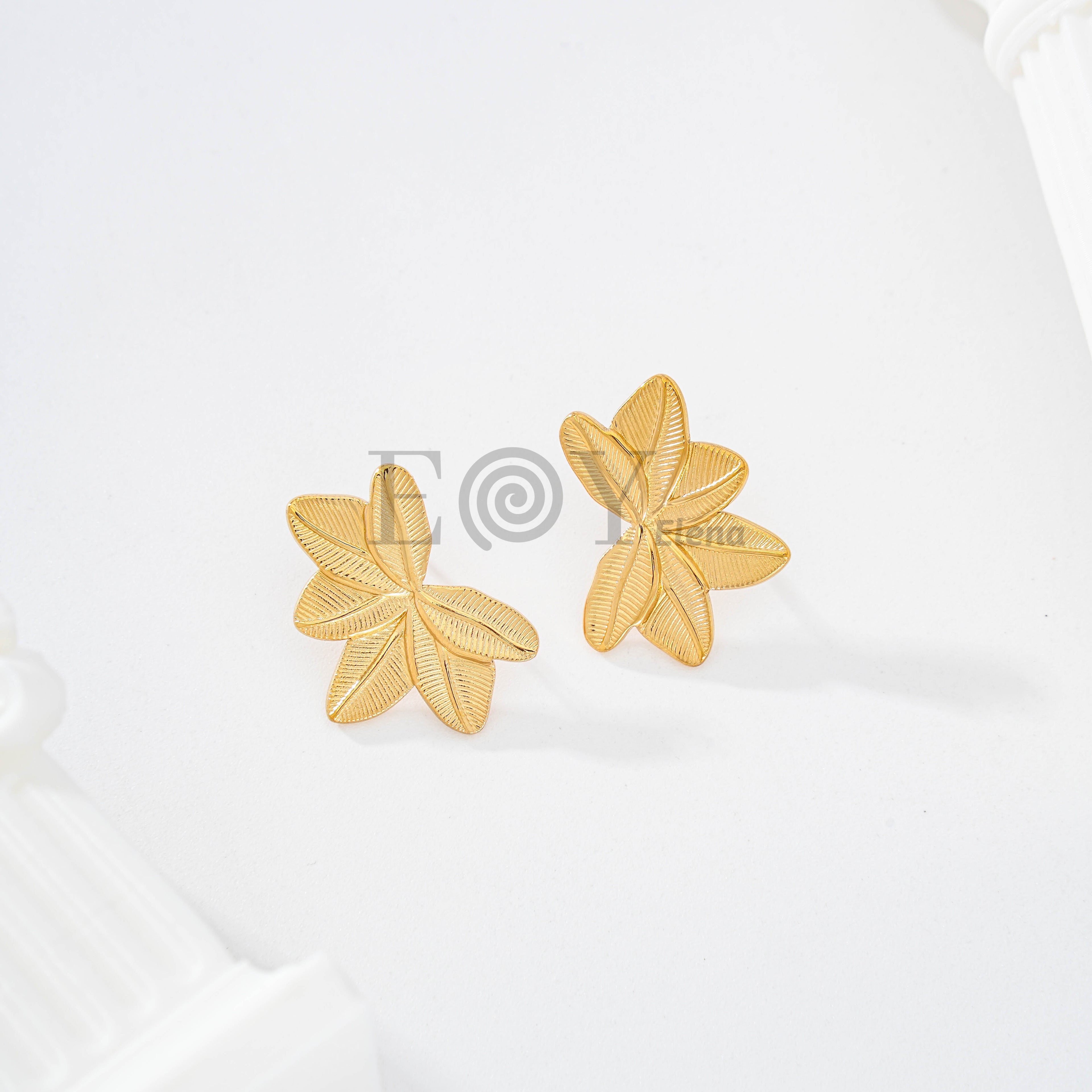 Pendientes flor